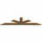 Ekena Millwork Saratoga Smooth Timber Gable Bracket, Western Red Cedar, 84"W x 21"H x 1 1/2"D x 5 1/2"F, 6/12 Pitch GBW084X21X0206SAR00SWR - alternate 4